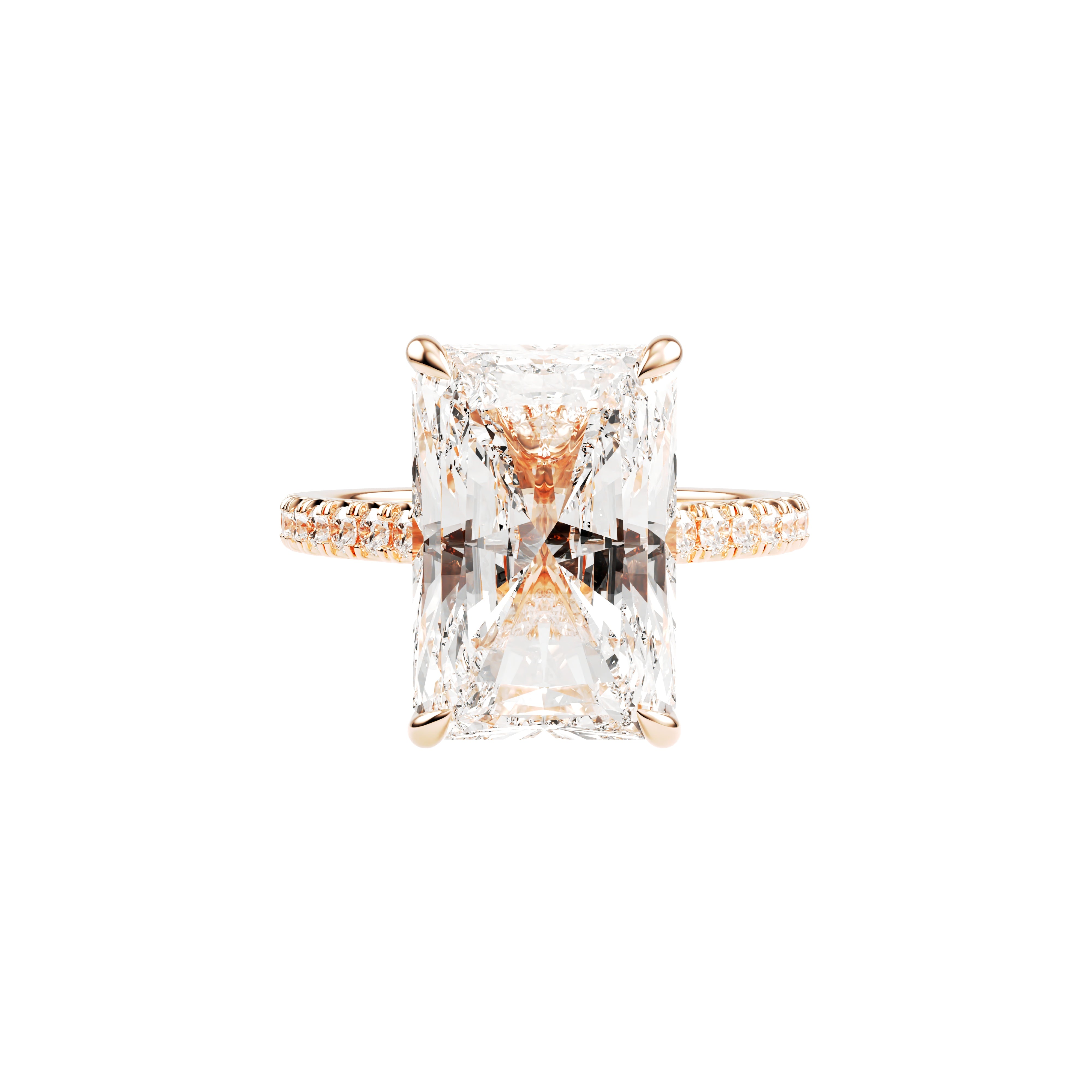 14k Rose Gold — Coronation Ring